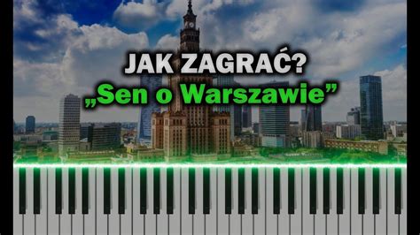 Czesław Niemen Sen o Warszawie Piano Tutorial Nuty YouTube