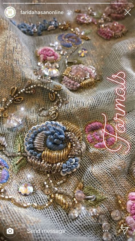 Pin by Kajal Valekar on embroidery | Hand embroidery designs, Bead embroidery jewelry, Bead ...