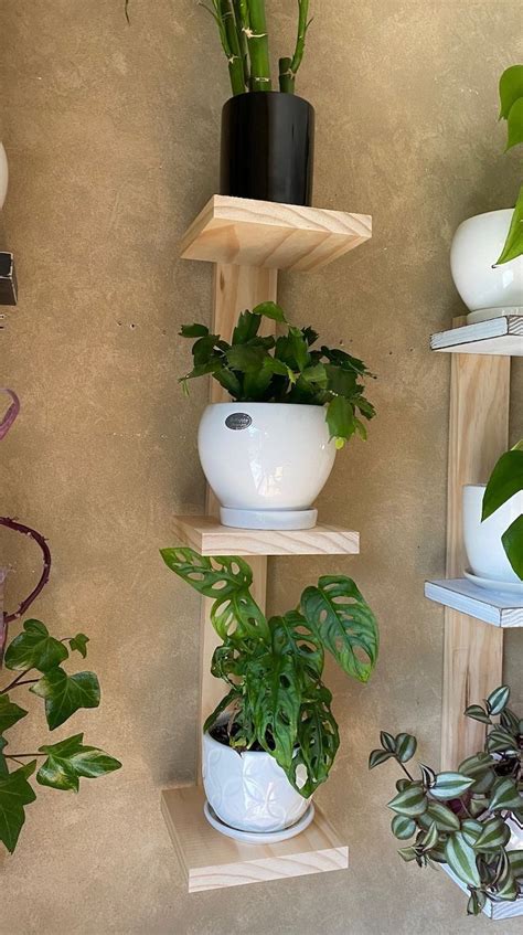 Plant Shelf Small Tiered Shelf Floating Shelf Cat Proof Shelf