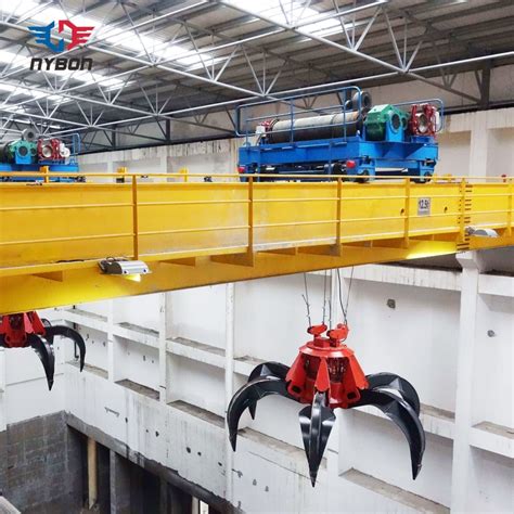 Qz Model Double Girder Grab Bucket Overhead Crane