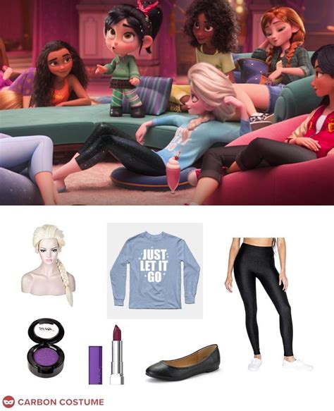 Queen Elsa from Wreck-It Ralph 2 Costume Guide for Cosplay & Halloween