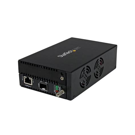 Startech Gigabit Ethernet Copper To Fiber Media Converter Open