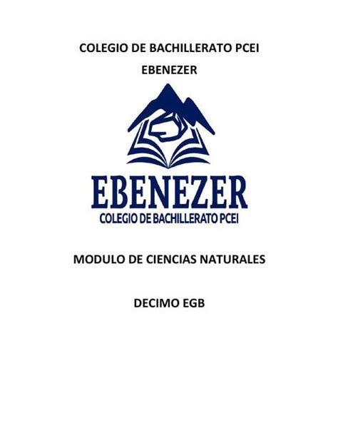 Módulo de ciencias naturales Fran uDocz