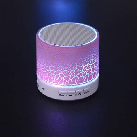 Portable Mini Bluetooth Speakers Wireless Hands Free LED Speaker With ...