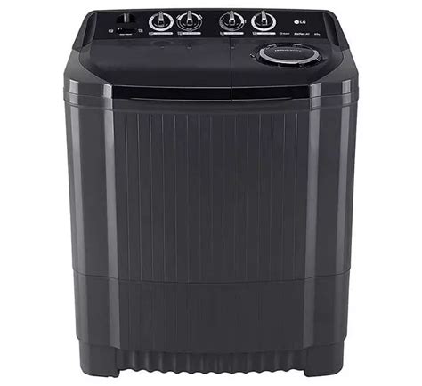 Buy Lg 8 5 Kg Semi Automatic Top Load Washing Machine P8535skmz Abmqeil Black Lg At Best Price