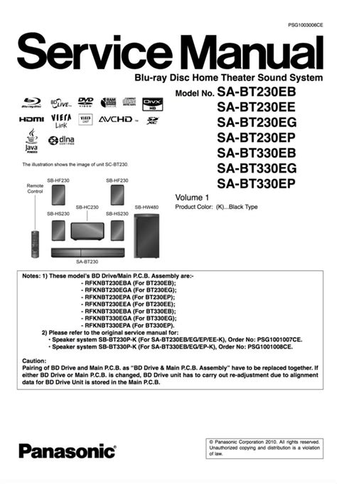 Pin On Panasonic Service Manuals