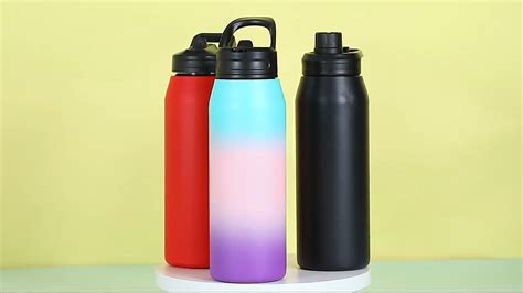 Amazon Hot Selling 2023 Water Bottle America-style Wide Mouth 200z 30oz ...