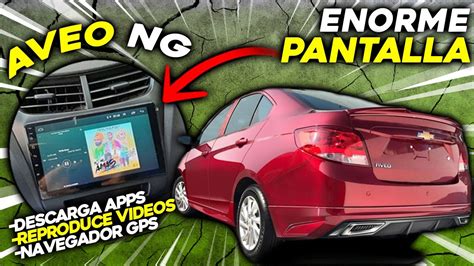 El mejor estéreo para Chevrolet Aveo NG Pantalla android Estéreo