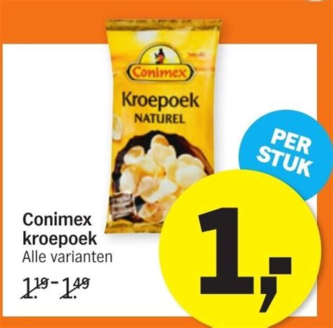 Conimex Kroepoek Aanbieding Bij Albert Heijn