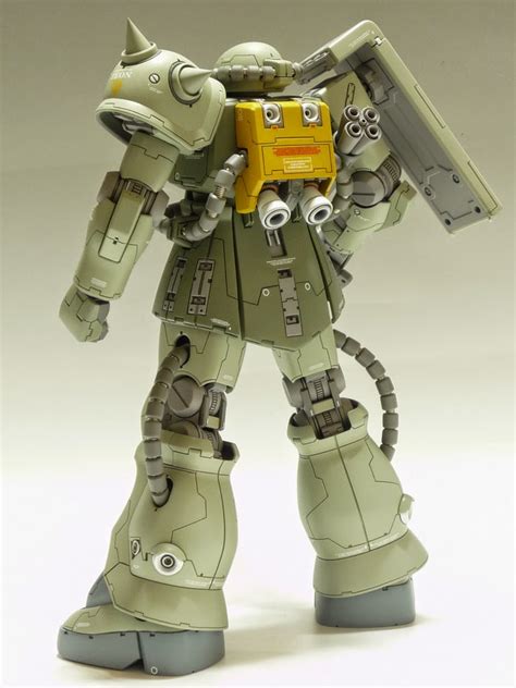 custom build hguc  zaku ii  detailed