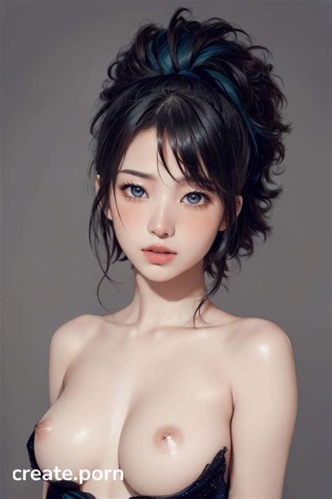 Simple Background Afro Professional Photography Hentai AI Porn