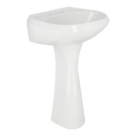 PAQUETE LAVABO PEDESTAL AUSTRIA CERÁMICA BLANCO The Home Depot México