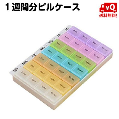 薬ケース 1週間 ピルケース 朝 昼 晩 寝る前 木製 大容量 おしゃれ 薬仕分け箱 薬収納 薬箱 薬整理ボックス 低価格の