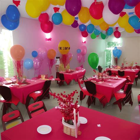 Birthday Party Theme Full View Decoration · Creative Fabrica