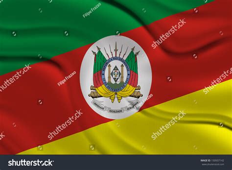 Flag Rio Grande Do Sul Brazil Stock Illustration 150937142 - Shutterstock