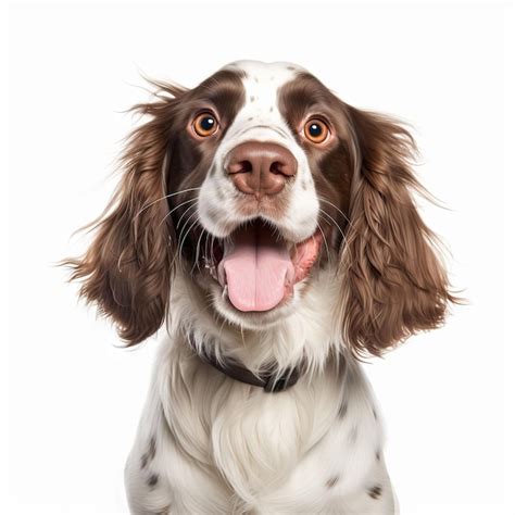 Un Perro Con Un Collar Que Dice Perro Foto Premium