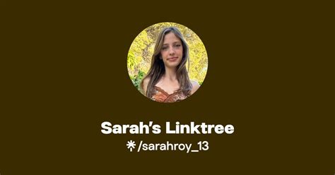 Sarahs Linktree Instagram Linktree