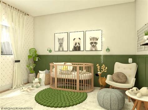 Quarto de bebê verde inspire se 8 temas INCRÍVEIS