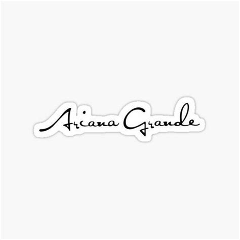 Ariana Grande Stickers For Sale Artofit