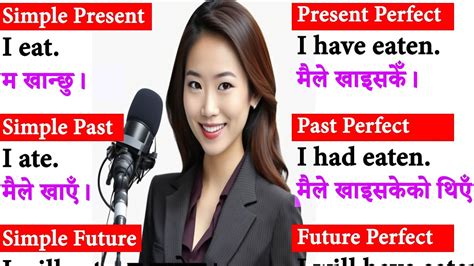 All English Tenses Explained In Nepali Present Tense