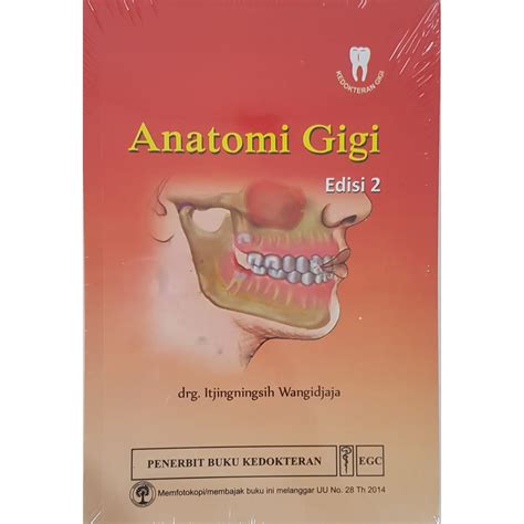 Jual Anatomi Gigi Edisi Itjiningsih Original Shopee Indonesia