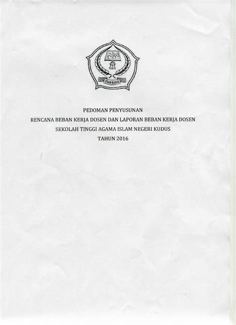 Pdf Penyusunan Bkd 2016pdf · Pedoman Penyusunan Rencana Beban Kerja