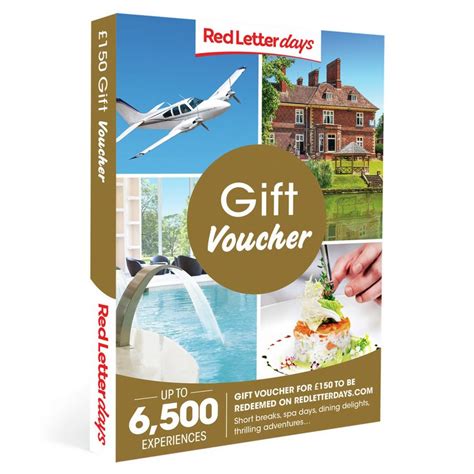 Buy Red Letter Days £150 T Voucher Experience Days Argos