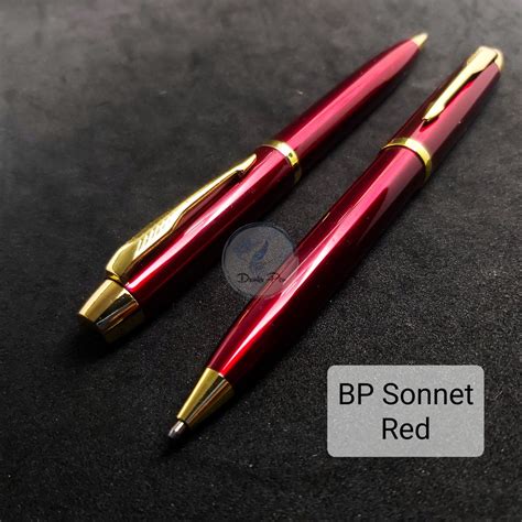 Bolpoin Metal Bp Sonnet Model Pena Parker Sonnet Pen Besi Berat