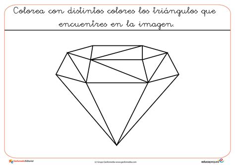 Figuras geométricas para colorear