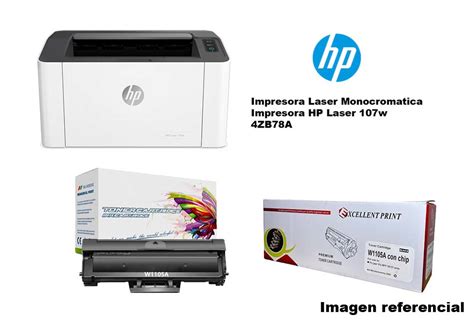 Hp Laser 107w Toner - Toner Para Impresora HP Laser 107w