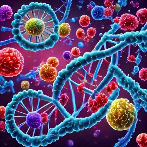 scientific illustration   virus  bacteria premium ai