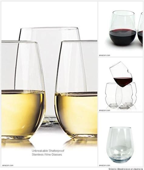 Best Unbreakable Stemless Wine Glasses - Rating and Reviews | A Listly List