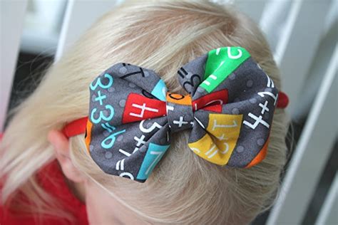 Back To School Headband First Day Of School Headband Satin Lined