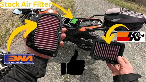 K N Air Filter And DNA Cover Filter Install And Sound Test YouTube