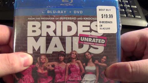 Bridesmaids Blu Ray Unboxing YouTube