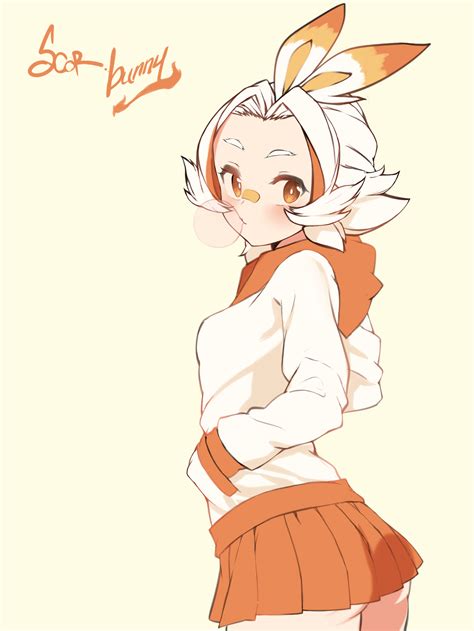 Scorbunny Pokemon Drawn By Bonkiru Danbooru