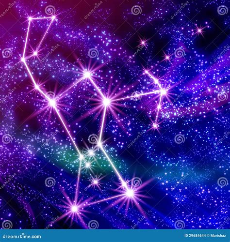 Constellation Orion stock illustration. Illustration of fantasy - 29684644