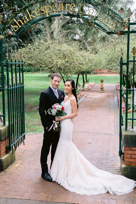 Shakespeare Garden Wedding Portraits | Golden Gate Park | San Francisco, CA