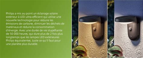 Philips Tyla Applique Murale Solaire Ext Rieure Ultra Efficient