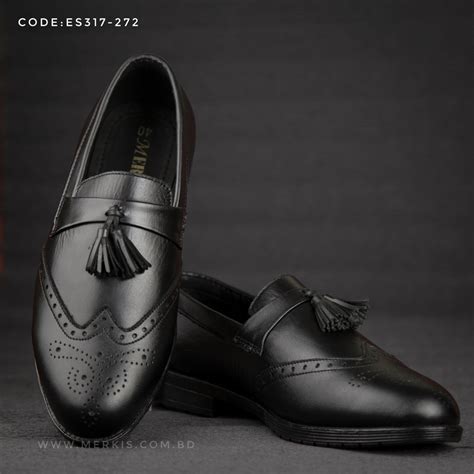 Black Tassel Loafer Shoes For Men At The Best Price In Bd Merkis