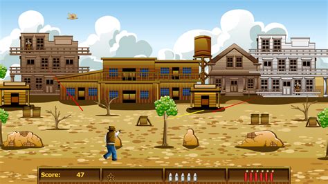 🕹️ Play Wild West Cowboy Game: Free Online Sheriff Bandit Shooting ...