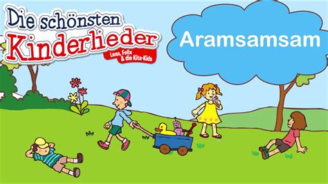 Aramsamsam Kinderlied Mit Text Zum Mitsingen Youtube