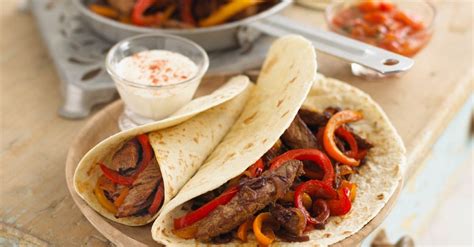 Steak And Pepper Tortillas Recipe Eat Smarter Usa