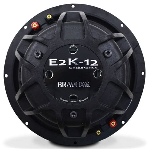 Subwoofer Polegadas Bravox W Rms E K Endurance Ohms