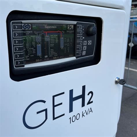 Geh2 Electro Hydrogen Power Generator And Emergency Power Suply