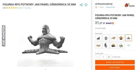 Niezła ta figurka Joe Monster