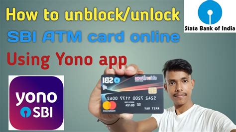 How To Unlock Unblock Sbi ATM Debit Card Online Using Yono App Only 2