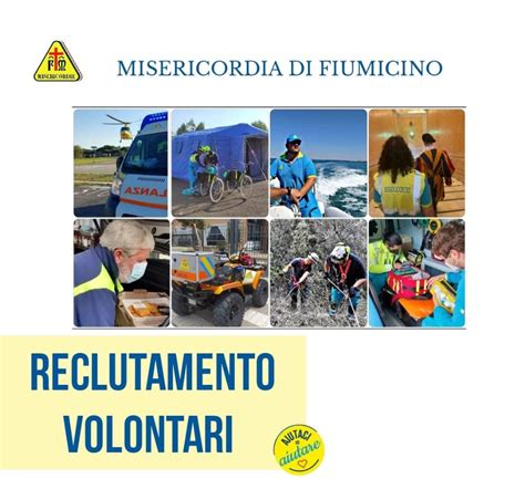 Misericordia Fiumicino Al Via Reclutamento Nuovi Volontari