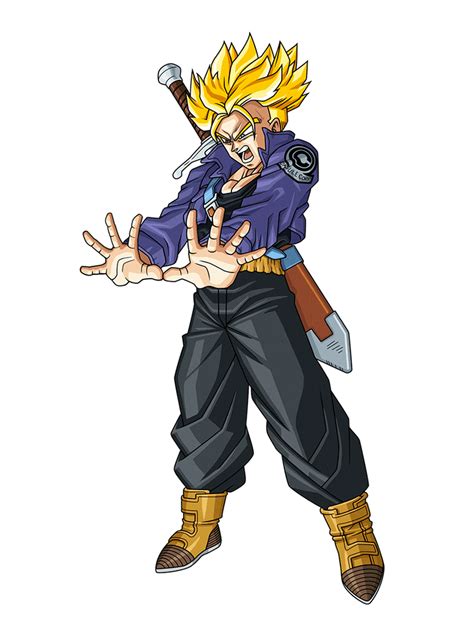 Future Trunks Ssj Render 2 [dokkan Battle] By Maxiuchiha22 On Deviantart