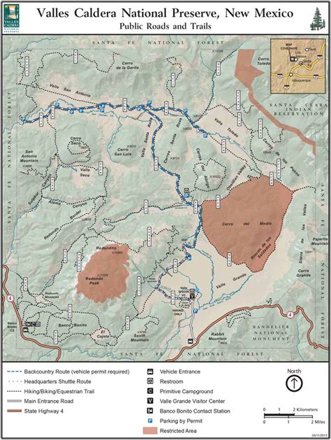 Preserve Roads - Valles Caldera National Preserve (U.S. National Park ...